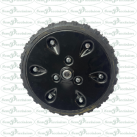 Roue de fermeture façon VTT