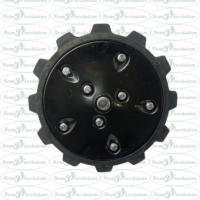 Roue crantée de fermeture