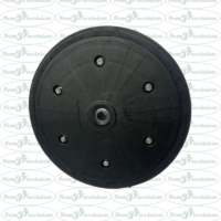 Roue caoutchouc universelle